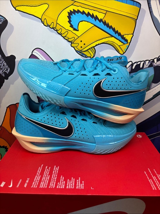 Brand New NO BOX LID! Nike Air Zoom GT Cut 3 “Blue Fury” main image 6